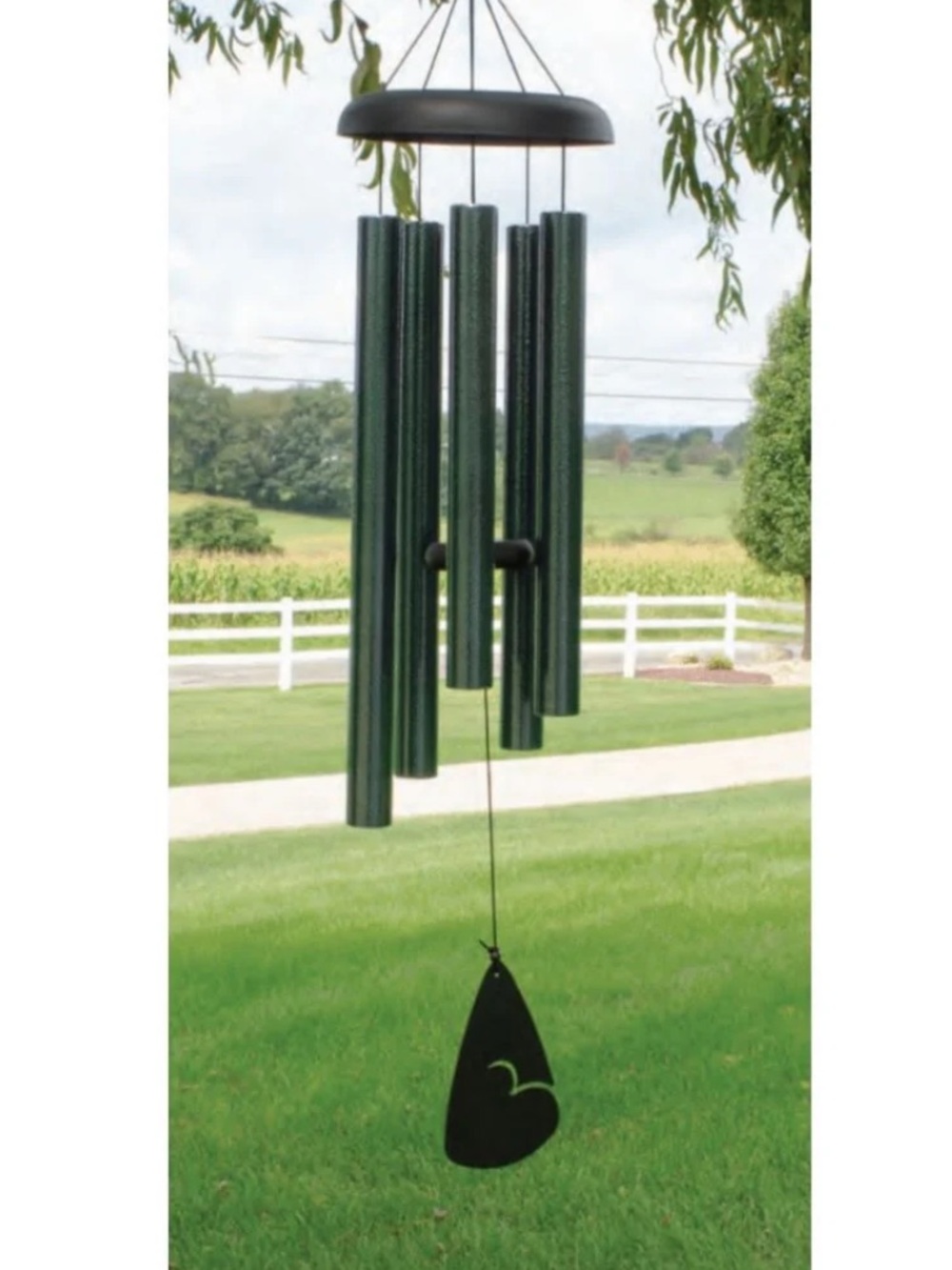 Carson Forest Green Windchimes #60201